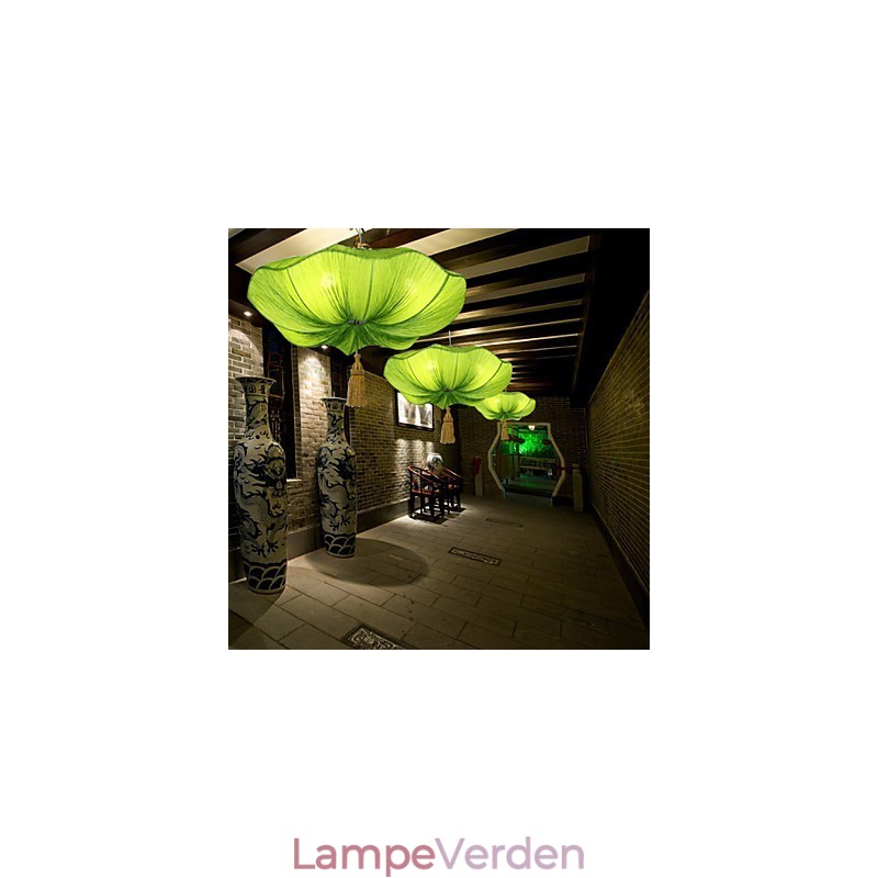 Klædekunst Romantisk efterligning af klassisk droplight Sydøstasien Lotus Lantern Lamp Light