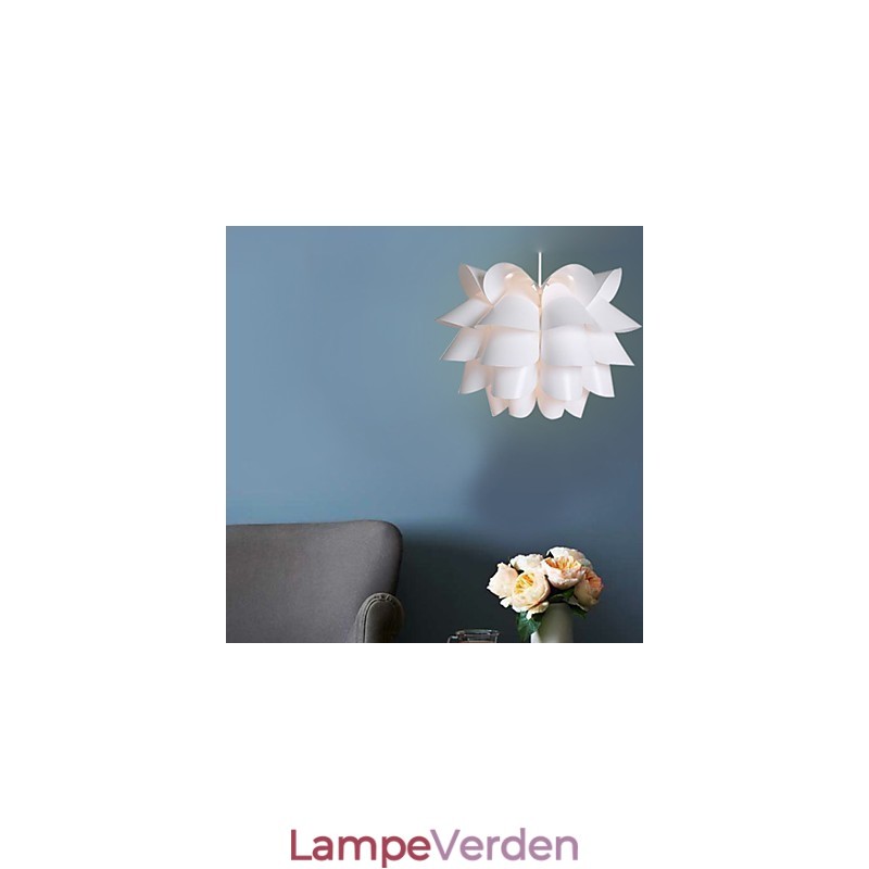 Contemporary And Contracted The Nordic Idea White Lotus Droplight Lamp