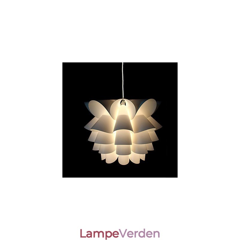 Contemporary And Contracted The Nordic Idea White Lotus Droplight Lamp