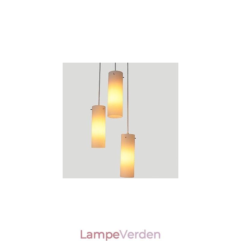 Cylindrisk glas lige enkelt hoved tromle tromle Simple Droplight Lampebelysning