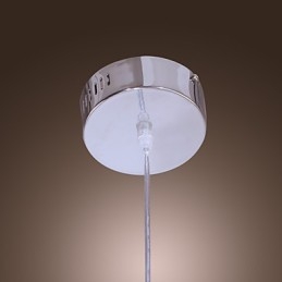 Moderne moderne mini-stil krom pendel