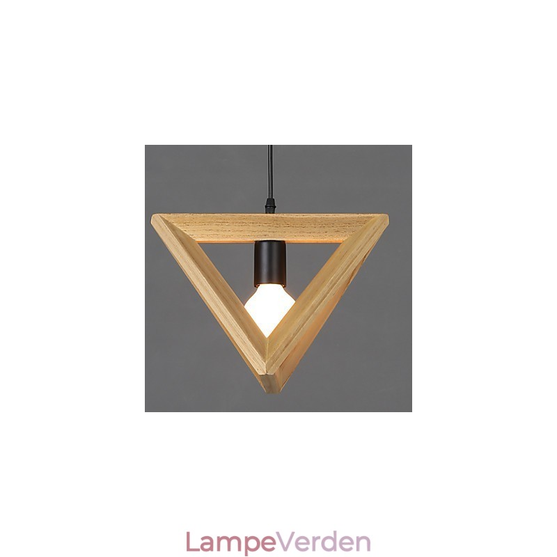 Moderne træ pendant Light Simple Pendel Lamper Cafe Pendel Lampe