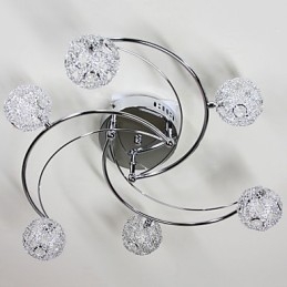 Moderne moderne galvaniseret flush Mount