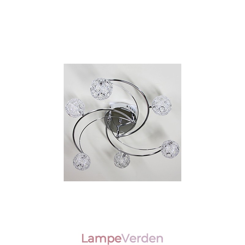 Moderne moderne galvaniseret flush Mount
