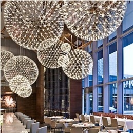 Moderne lysekrone Creative Rund Droplight Lamp Light