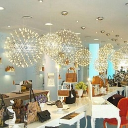 Moderne lysekrone Creative Rund Droplight Lamp Light