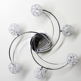 Moderne moderne galvaniseret flush Mount