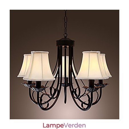 Traditionel klassisk antik messing lysekrone