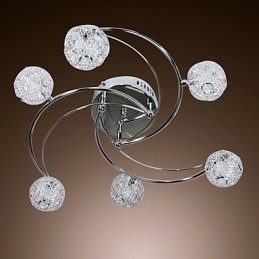 Moderne moderne galvaniseret flush Mount