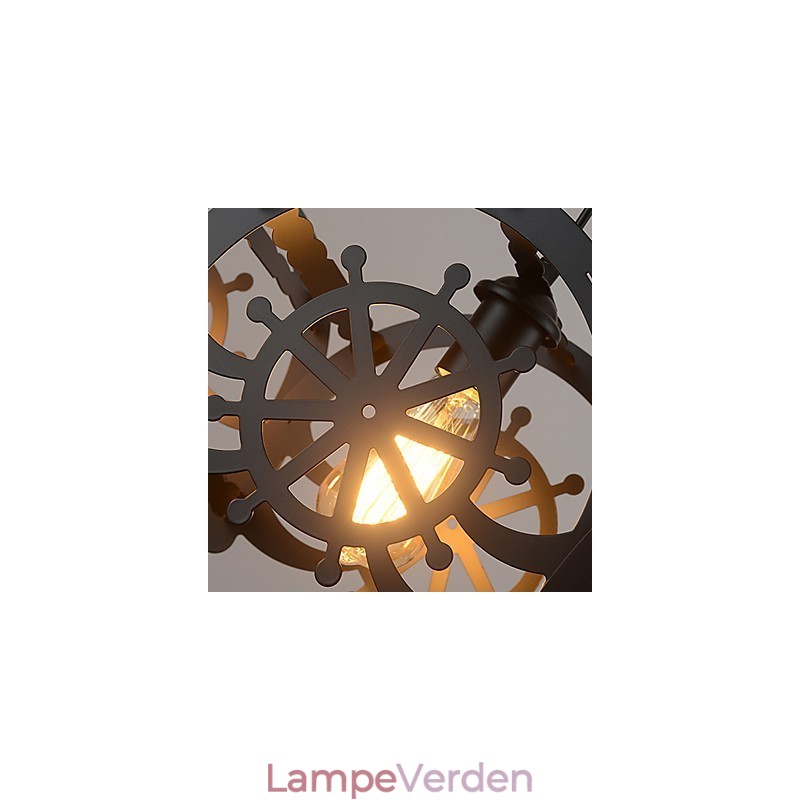 Retro Klassiske Metal Loftslamper Simple Pendel Lamper Cafe Pendel