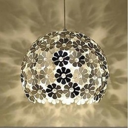 Moderne farve Plum Flower Ball Single Head Crystal Droplight
