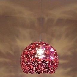 Moderne farve Plum Flower Ball Single Head Crystal Droplight