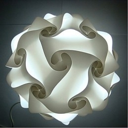 DIY Modern Pendel Kuglelampe 25cm