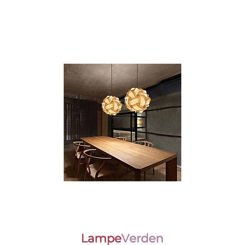 DIY Modern Pendel Kuglelampe 25cm