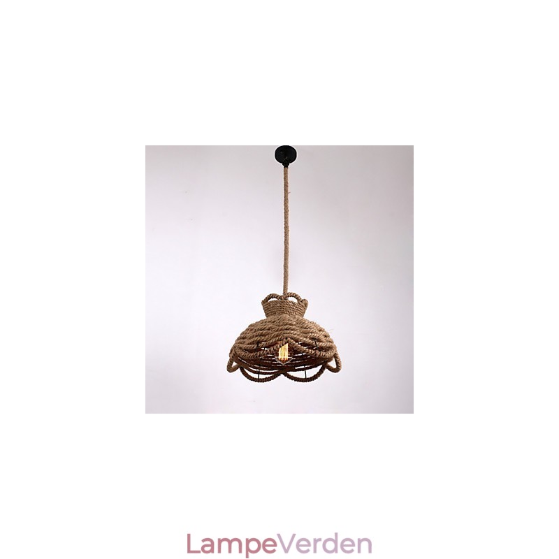 Pendellamper Mini Style Modern Contemporary Country Rope Lighting