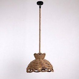Pendellamper Mini Style Modern Contemporary Country Rope Lighting
