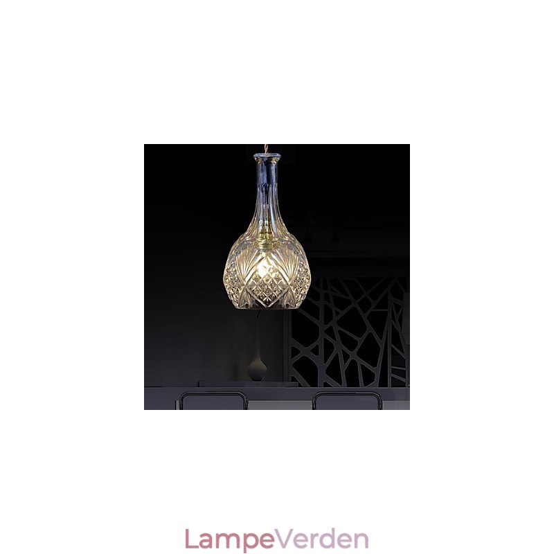 Moderne moderne Crystal Metal Pendel Light
