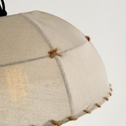 En kort Vogue Lights Halvcirkel Hemp Rope Lysekrone