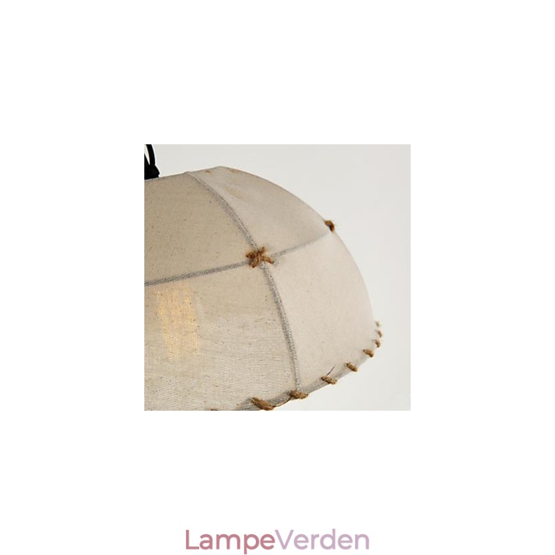 En kort Vogue Lights Halvcirkel Hemp Rope Lysekrone