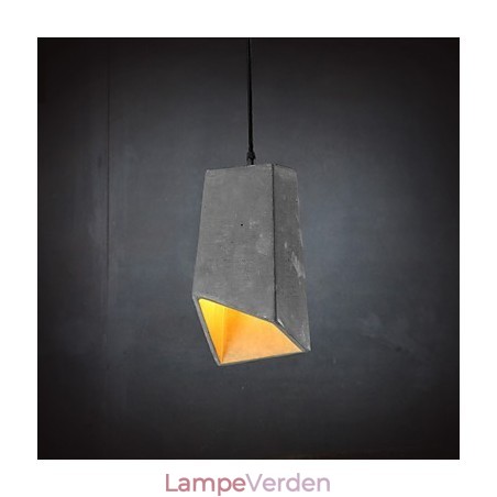 Moderne og kontraheret retro cement pendel lys