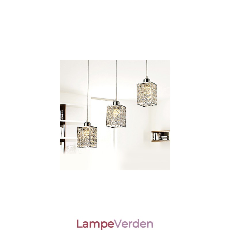 Moderne moderne ø-krystal galvaniseret pendel
