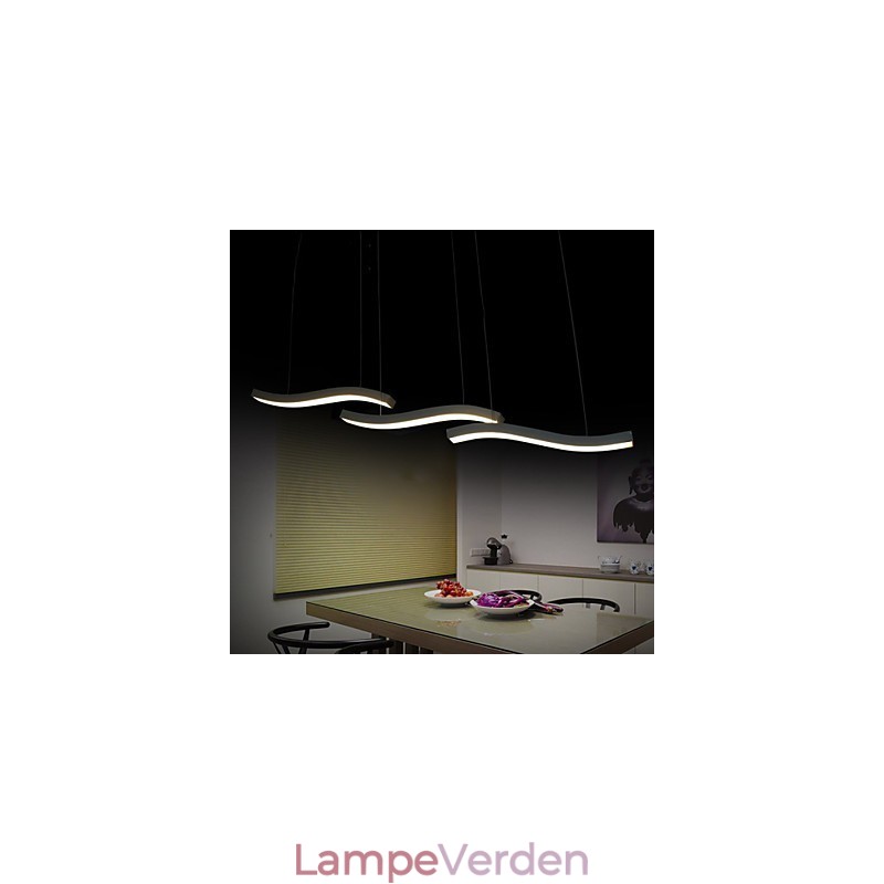 Bølget design mode simpel akryl pendel lys