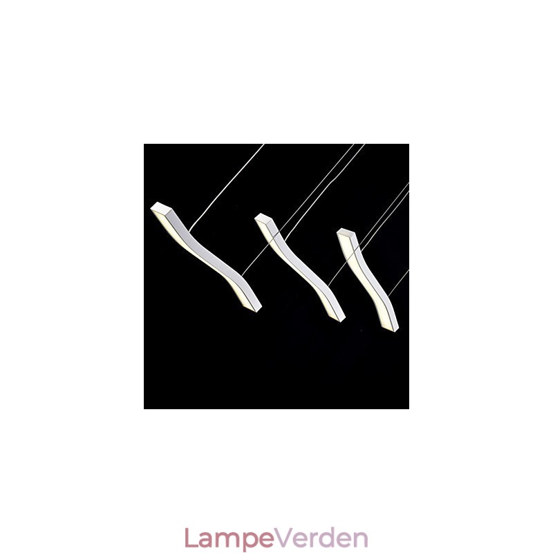 Bølget design mode simpel akryl pendel lys