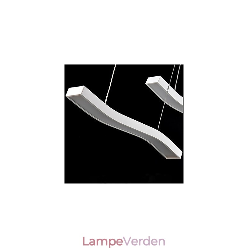 Bølget design mode simpel akryl pendel lys