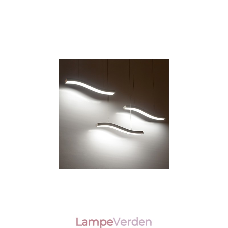 Bølget design mode simpel akryl pendel lys