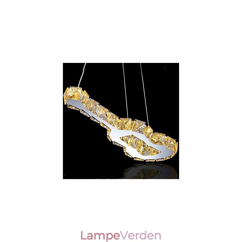 Moderne moderne Crystal Metal Pendel Light