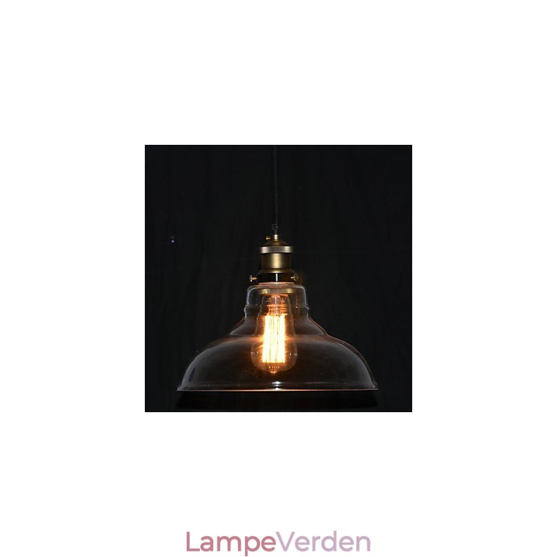 Traditionel klassisk vintage skål mini stil maleri pendel lys
