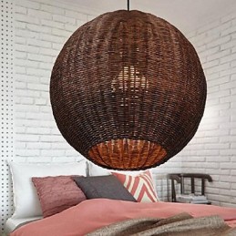 Moderne moderne Lanterne Country Globe Metal Pendel Light