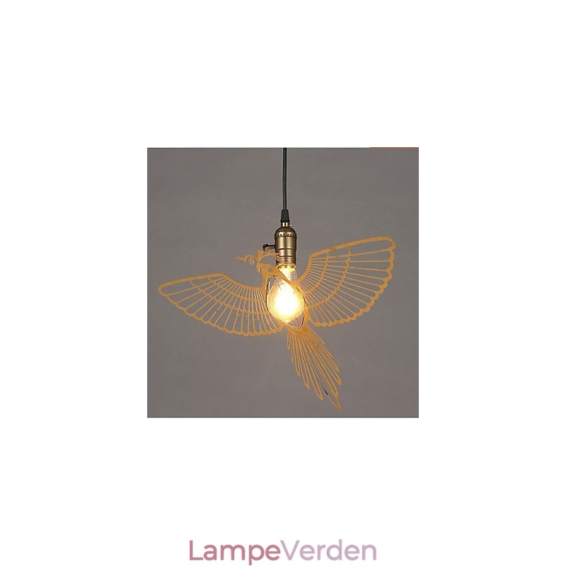 Retro papirskåret Art Bird Plating
