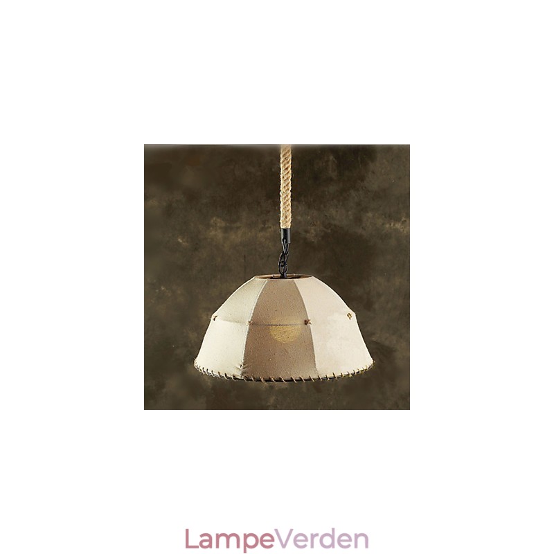 Contracted Nordic Vintage Linens Hemp Rope American Country Droplight Lampe