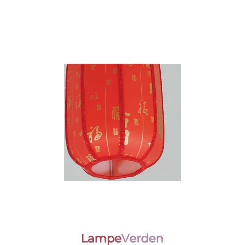 Archaize Fåreskind Rød Lanterner Porch Droplight Lampe Lys