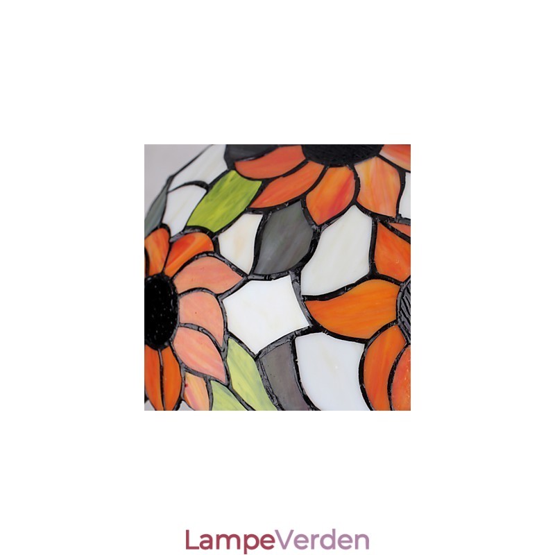 Europæisk landdistrikt kreativ kunst farvet glas lysekrone restaurering af gamle måder lampe lys