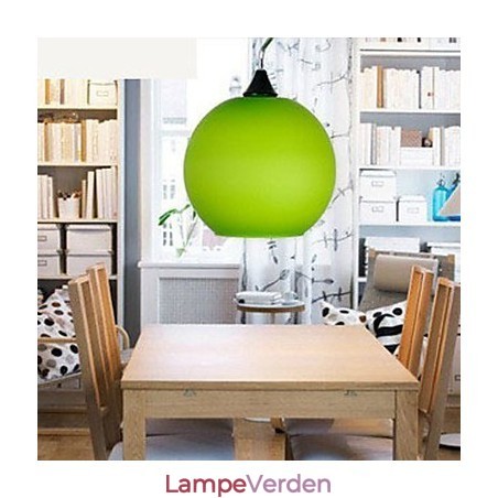 Enkel modefarve glas lysekrone lys Enkel modefarve glas lysekrone lys