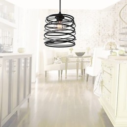 Rustik Lodge Retro Country Mini Style Maleri Metal Pendel Light Garage