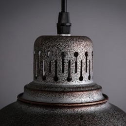 Retro mini stil maleri metal pendel lys udendørs
