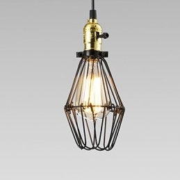 Traditionel klassisk vintage retro country pendellampe