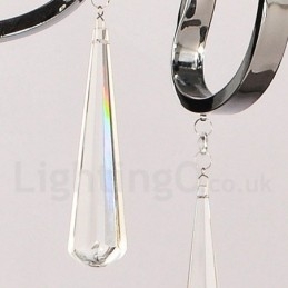 Moderne Moderne Traditionel Klassisk Rustik Lodge Vintage Country Island Chrome Metal lysekrone