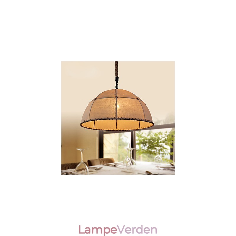 35CM Loft Industriel Vind Enkelt linned American Country Creative Arts Droplight Lampe