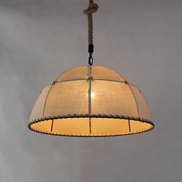 35CM Loft Industriel Vind Enkelt linned American Country Creative Arts Droplight Lampe