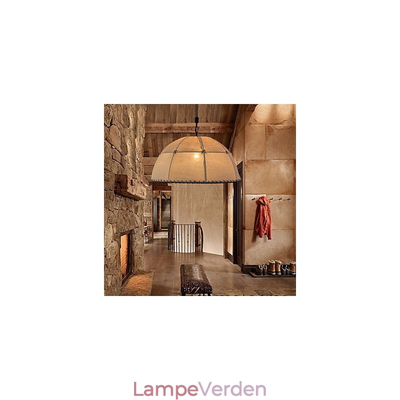 35CM Loft Industriel Vind Enkelt linned American Country Creative Arts Droplight Lampe