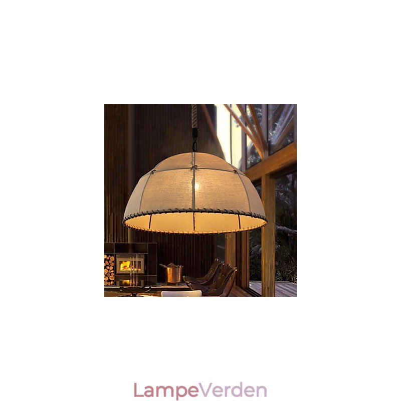 35CM Loft Industriel Vind Enkelt linned American Country Creative Arts Droplight Lampe