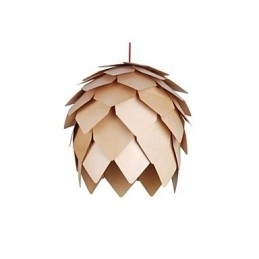 Lantern Andet Træ Bambus Pendel