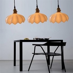 Retro Lighting Lights Glas Pendel Light