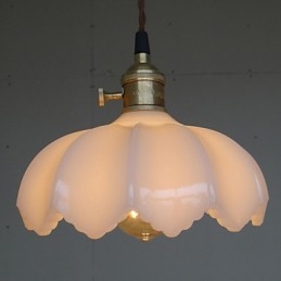 Retro Lighting Lights Glas Pendel Light