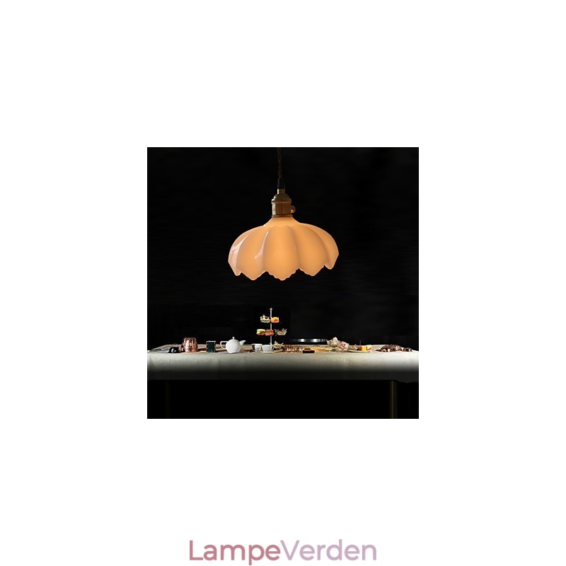 Retro Lighting Lights Glas Pendel Light