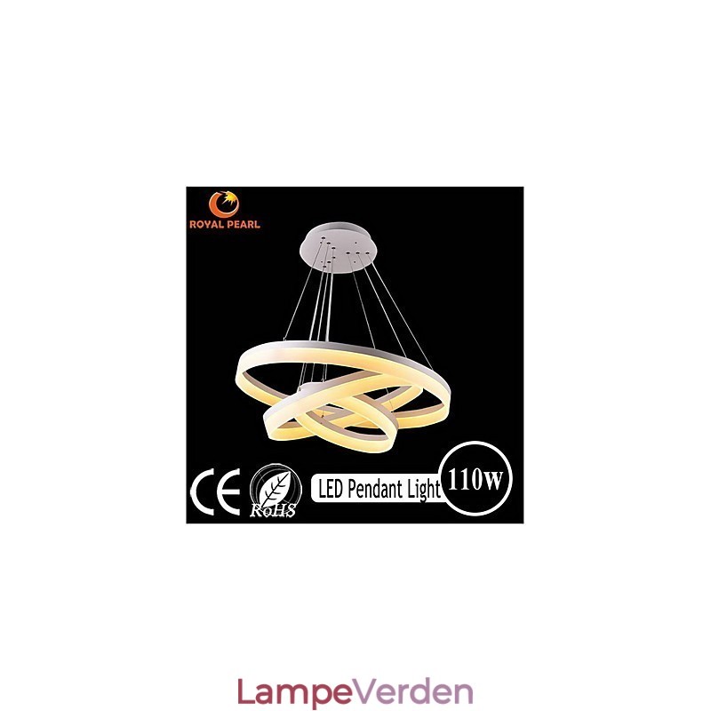 Hot Sale Hvid Farve Akryl Moderne hængelys 130W